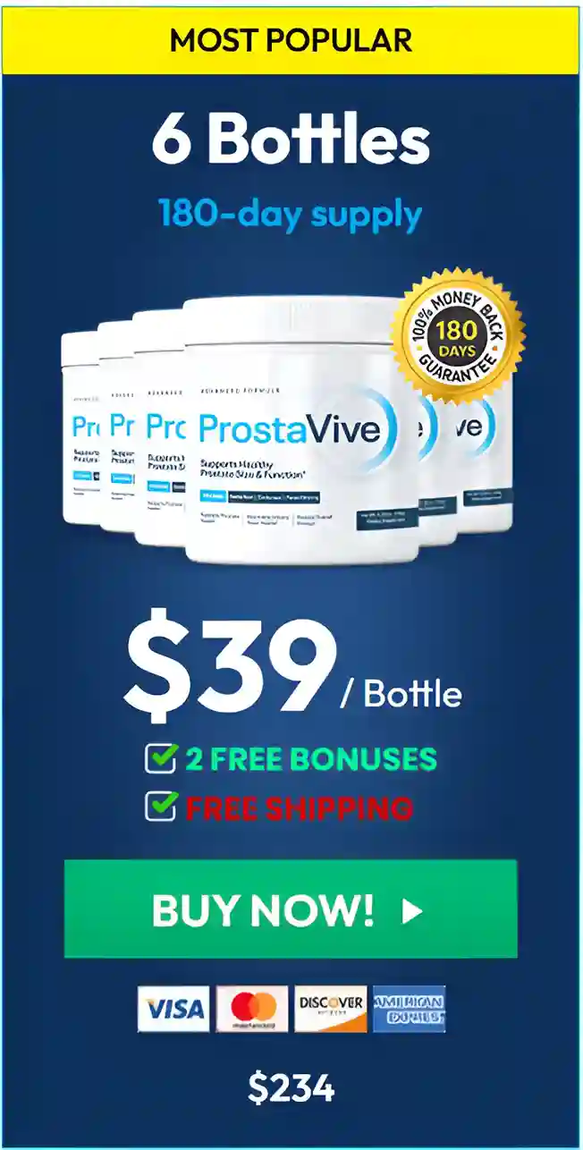 ProstaVive 6 bottles